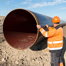 حفاری برای لوله